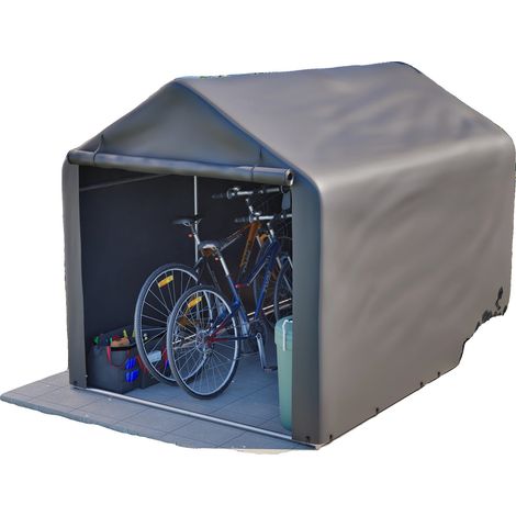 Garaje para bicicletas, PE impermeable, instalación sin herramientas, A (1/2)