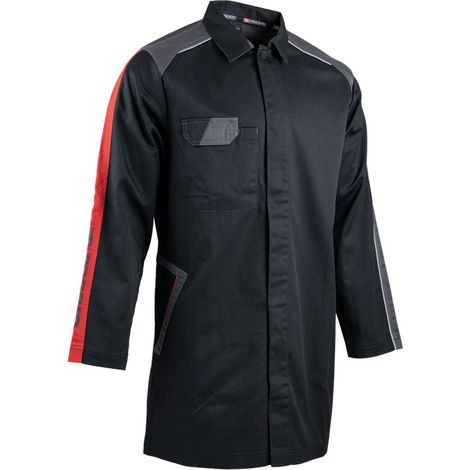 Cappotto da lavoro da uomo Facom CORNER Nero / Rosso XXXL (1/3)