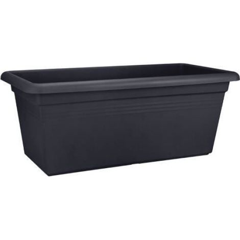 Jardinière - Plastique Recyclé - Résistante Au Gel - Pour Culture Extérieure De Légumes Et Aromates - 29,5 x 59,2 x 27,7 cm - 1 Pièce (1/5)
