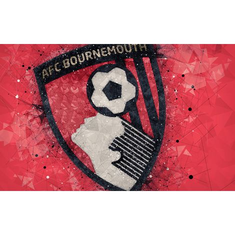 Papier peint panoramique Foot / Football - AFC Bournemouth - 130 cm x 81 cm (1/2)