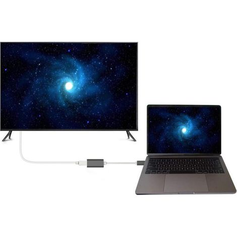 Adaptateur USB C vers Mini DisplayPort (4K @ 60Hz), convertisseur de type C vers Mini DP compatible avec ordinateur portable USB-C vers écran LED cinéma, moniteur, projecteur (argent) (1/3)