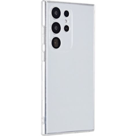 Coque transparente eSTUFF INFINITE VIENNA pour Galaxy S24 Ultra. Matière : TPU 100 % recyclé, ES67401002-BULK