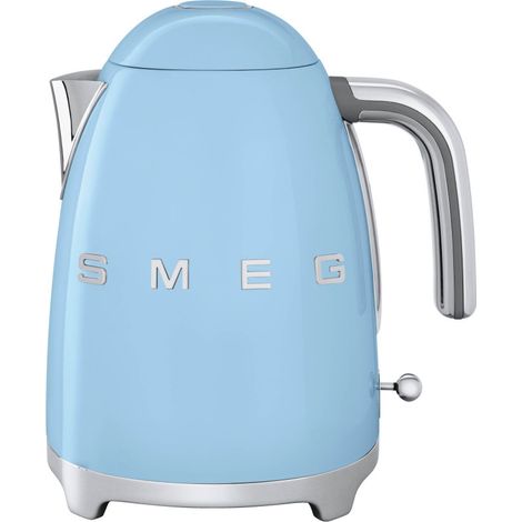 HERVIDOR SMEG KLF03PBEU AZUL CELESTE, CAPACIDAD 1,7L. 7 TAZAS, 2400W.