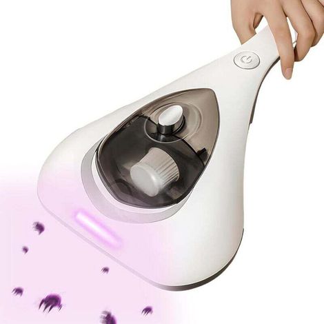 50-W-UV-Staubsauger gegen Milben, 10-kPa-Matratzen- und Textilstaubsauger mit UV-Sterilisationslampe, inklusive Kabel
