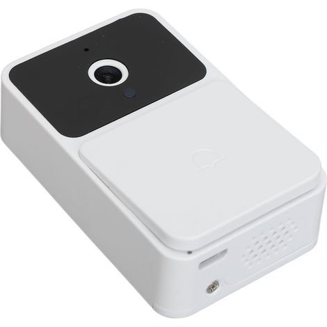 Intelligente WLAN-Türklingel mit drahtloser Fernüberwachung und Video-Gegensprechanlage inklusive 850N-Nachtsichtlampe (1/5)