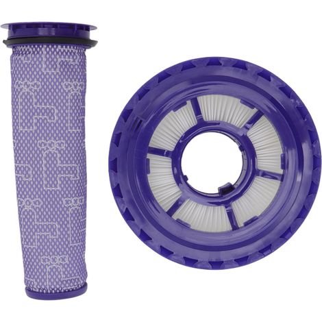 2er-Pack Filter für Dyson DC65 und DC66 Staubsauger, waschbare ABS-Filter für Vorder- und Rückseite mit hocheffizienter HEPA-Filtration (1/5)