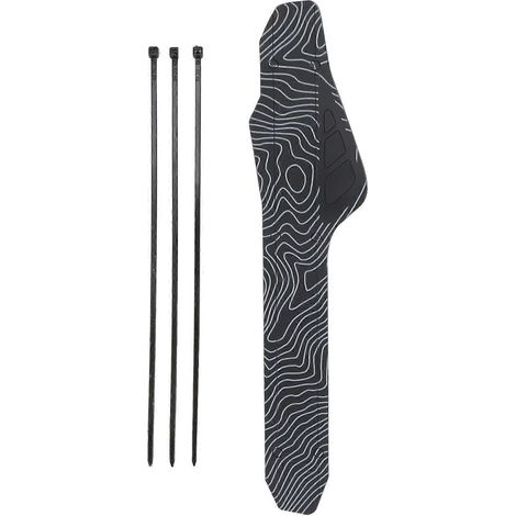 Protection de base arrière de vélo ENLEE pour VTT, cadre de protection de chaîne, housse de protection pour cyclisme en extérieur, noir