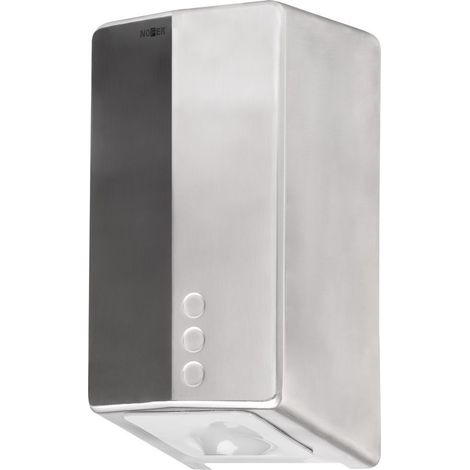 Sèche-mains électrique sans contact FUGA EVO 220-240V, 800W, 164x327x151mm, capteur laser, tapis inox (1/2)