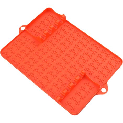 Tapis De Protection Pour Grill - 41.5 X 31.6 Cm - En Gel De Silice - Pour Plan De Travail Et Etagere Latérale - 1 Pièce (1/4)
