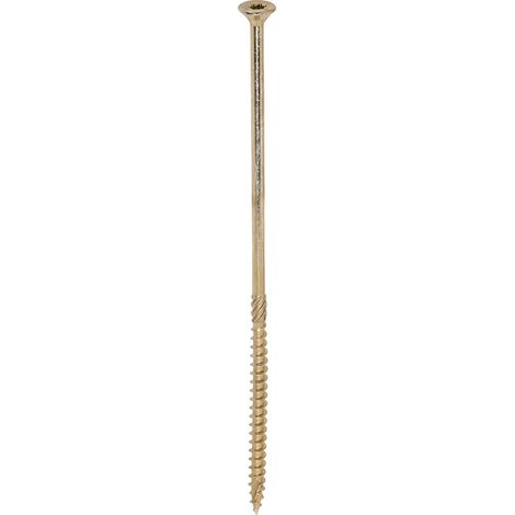 TIMCO C2 Clamp-Fix Multi-Purpose Premium Countersunk Gold Woodscrews - 6.0 x 180