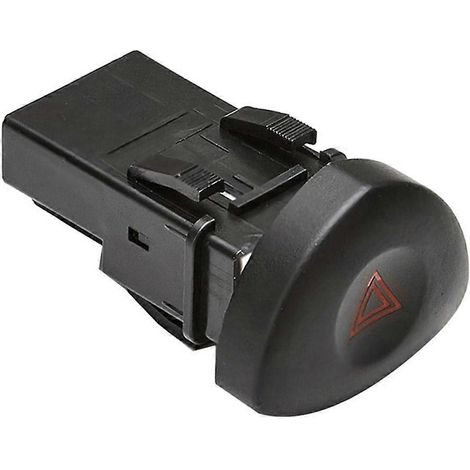 Bouton d'interrupteur d'éclairage de secours, bouton de feux de détresse pour Clio 2 (1/4)