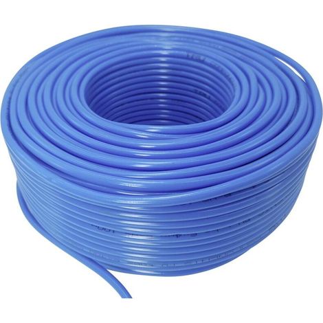 Tuyau d'air comprimé PU6X4 Polyuréthane bleu Ø intérieur: 4 mm 10 bar 100 m X938732 (1/2)
