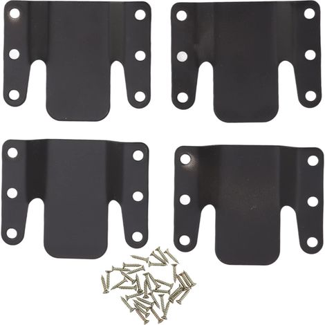 Zoternen 4 Sets Sofa-Verbindungsstück, ineinandergreifend, mit Schrauben