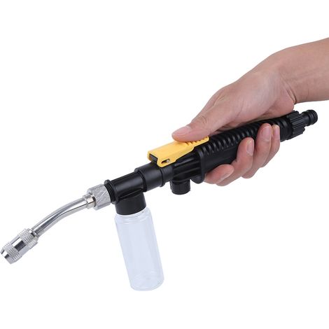 Pulvérisateur agricole et de jardin avec buse droite réglable et rampe de pulvérisation en acier inoxydable, longueur 36 cm. (1/5)