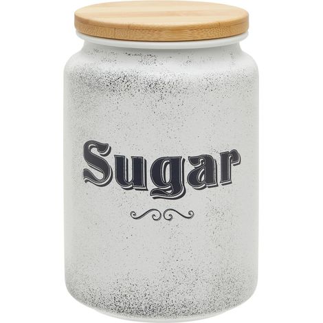 Mömax Vorratsdose Vintage Sugar Weiß ca. 0,85 l (1/2)