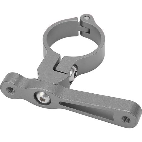 Support vélo pour bouteille en alliage aluminium, fixation sur tige de selle, équipement cyclisme extérieur argenté (1/5)
