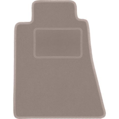 Alfombrilla de conductor beige para Mercedes SL R107 sin catalizador coupé (1971-1989)