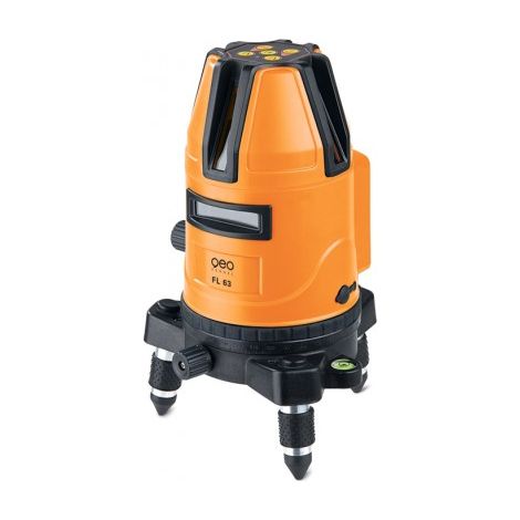 Geo Fennel – Laser multilignes 635nm – 4 lignes verticales à 90° – Portée 20m – Autonomie 6h – Étanchéité IP54 – 500350 (1/4)