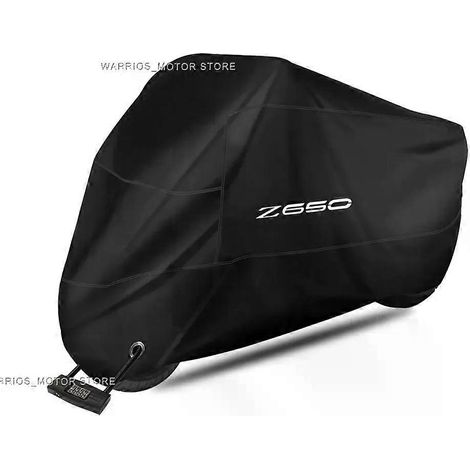 Housse de moto imperméable, anti-poussière, protection UV et pluie pour KAWASAKI Z650 Z 650 2016-2021 (1/5)