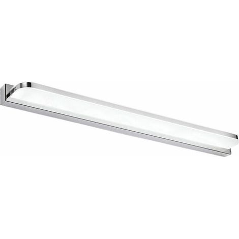 Lampe Miroir Salle de Bain Lampe pour Miroir LED 9W 600LM Miroir Lumineux Led Applique Salle de Bain Blanc Froid 6000K Acier Inoxydable Lampe Miroir LED 42cm (1/4)