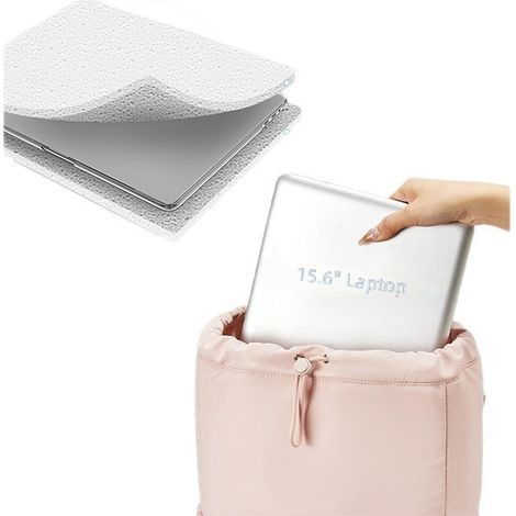 sac portable matelassé voyage le pour ordinateur portable femme Grande ouverture, léger idéal les vo (1/5)