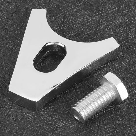 Verchromter Verteiler-Montagekragen aus Stahl, kompatibel mit Chevy V8- und V6-Motoren