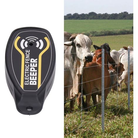Avertisseur de Clôture Électrique Portable avec Bouton Marche/Arrêt et Voyant Lumineux (1/5)
