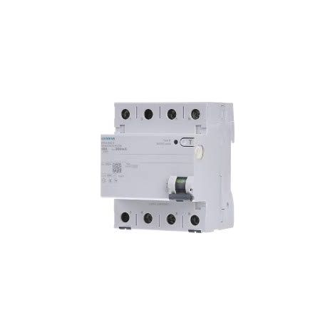 Siemens 5SV36444 Interruptor diferencial 4 polos 40A