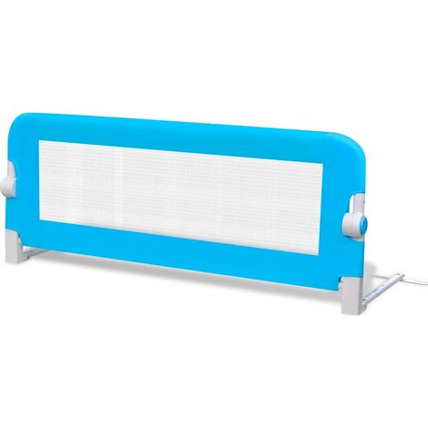 vidaXL Bettgitter für Kinder 102x42 cm Blau