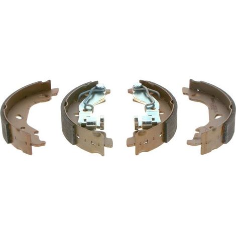 Jeu de mâchoires de frein BOSCH 0 986 487 596 FIAT 77362296 9948373