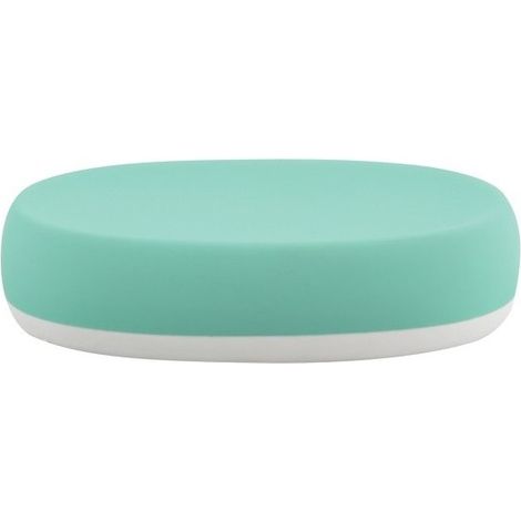 Porte Savon Céramique CAGLIARI Bleu Clair MSV (1/2)