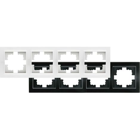 Cadre pour 4 modules - EP Noir - Ledme - EP-51-B (1/5)