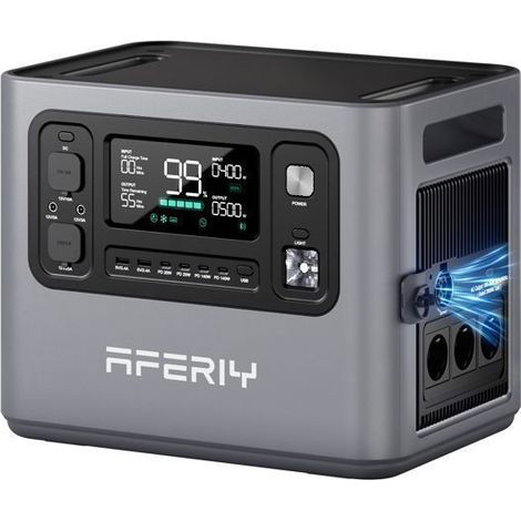 Tragbare Stromstation - AFERIY - P280 - 2800W - 2048Wh LiFePO4 - 13 Ausgänge, mit APP-Technologie