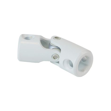 Cardan blanc rond 12 hexa 10mm - Finition : Blanc - - KINTECH