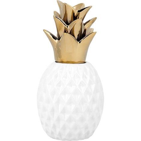Figurine Pinapple TYANA Ceramic White (1/5)