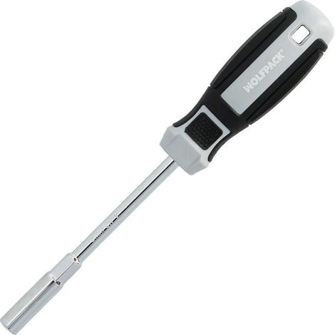 WOLFPACK LINEA PROFESIONAL destornillador con vaso 8,0 mm. , Destornillador Con Vaso - 8,0 mm de Medida y 235 mm de Longitud.- Este destornillador con vaso es una herra (1/5)