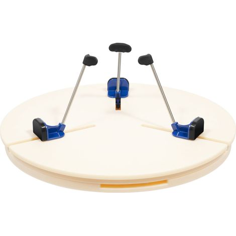 Outil de découpe en céramique Pince centrale pour tour de potier Grattoir en plastique Outil de réparation Outil de découpe pour poterie 39 cm Plastique ABS (1/5)