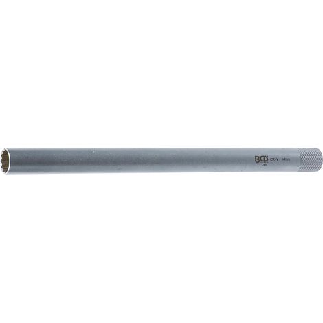 Douille bougie bgs acier chrome vanadium 250 mm argenté (1/3)