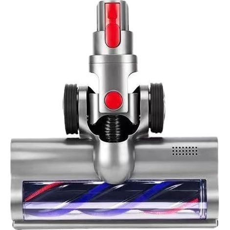 Cabezal de escoba eléctrico para aspiradoras Dyson V15 / V7 / V8 / V10 / V11, rodillo doble, cepillo universal, accesorio de limpieza eléctrico con depósito de agua extraíble y 12 almohadillas de limp (1/4)