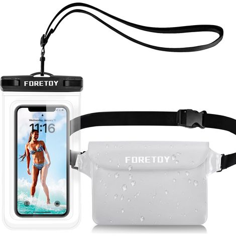 Waterproof Phone Case, IPX8 Waterproof Smartphone Bag (1/5)