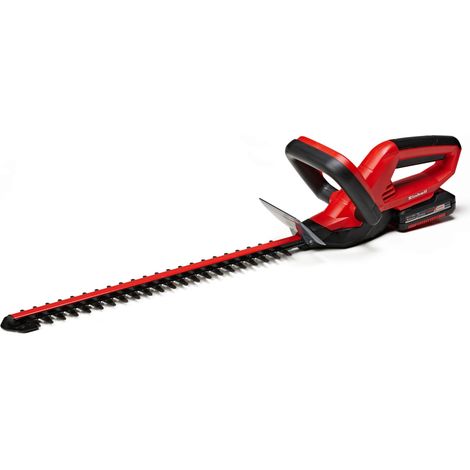[Ancienne version] Einhell Taille-haies sans fil GE-CH 1846 Li Kit PXC (18 V, 2,0 Ah, Longueur de coupe 46 cm - Longueur de lame 52 cm, Epaisseur de coupe 11 mm) Livré avec Batterie 2,0 Ah et Chargeur (1/5)