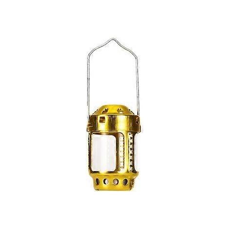 Lanterne à bougie SZTXJ Mini, lumineuse, en alliage d'aluminium et laiton, lampe suspendue pour la pêche nocturne, le camping et la pêche en plein air (1/5)