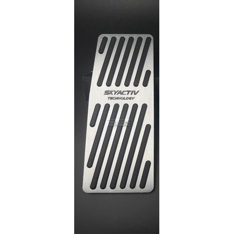 Revêtement de pédale de frein et d'accélérateur en aluminium pour voiture, compatible avec Mazda 3 Axela BP CX-30 CX30 (2019-2022). (1/5)