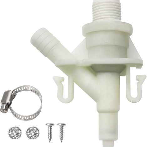 Vanne de Chasse d'eau à pédale pour Camping-Car, Professionnelle, Facile à Retirer, pièces de Rechange 385311641 (1/5)