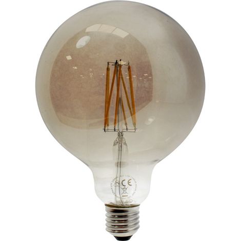 Bombilla LED E27 G125 Fumé Dimmable (12W) (1/5)