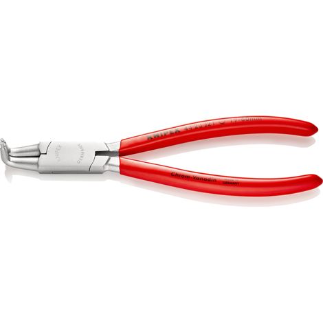 KNIPEX 44 23 J21 Pince pour circlips pour circlips intérieurs d'alésage gainées en plastique chromée 170 mm (1/2)