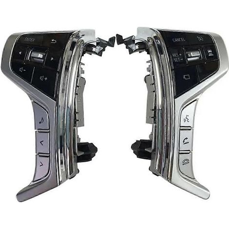 Para Mitsubishi Triton L200 2015 8602A182 Botón multimedia de audio del volante Interruptor de control de crucero (1/5)