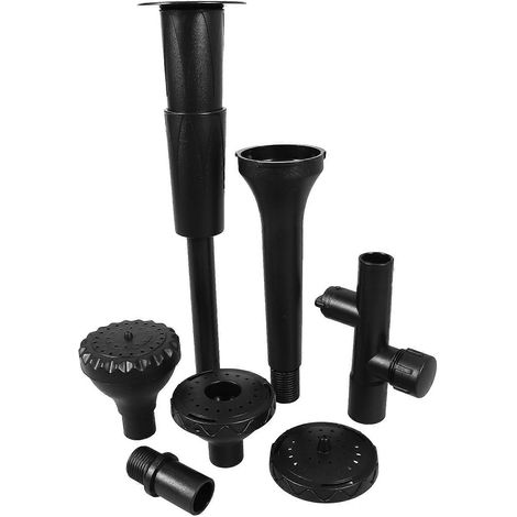 Kit de pompe à eau pour bassin de jardin avec buse de fontaine et pompe à eau pour aquarium (1/5)