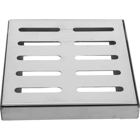 Grille de caniveau LIOOBO 12x12 pouces en acier inoxydable (1/5)