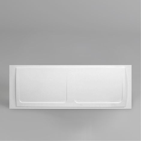 Cavalier Bathroom High Gloss White Acrylic Modern Front Bath Panel 550mm X 1700mm (1/2)